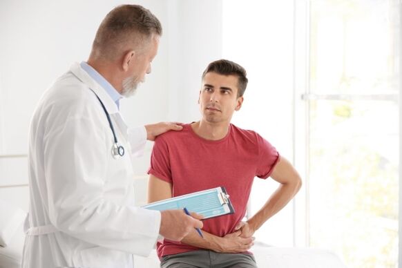 Orientation vers un spécialiste pour les symptômes de la prostatite